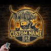 Custom-Funny-Highland-Cow-Thirsty-Beer-Pub-Metal-Wall-Art-LED-Light-4-1