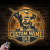 Custom-Funny-Highland-Cow-Thirsty-Beer-Pub-Metal-Wall-Art-LED-Light-5