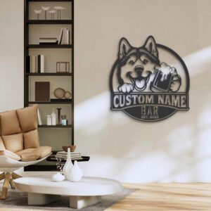 Custom-Funny-Huskador-Thirsty-Beer-Pub-Metal-Wall-Art-LED-Light_1