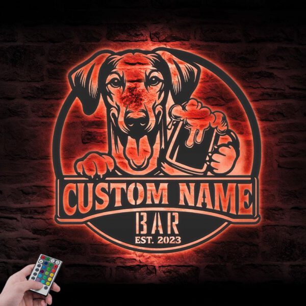 Custom-Funny-Ibizan-Hound-Thirsty-Beer-Pub-Metal-Wall-Art-LED-Light_8