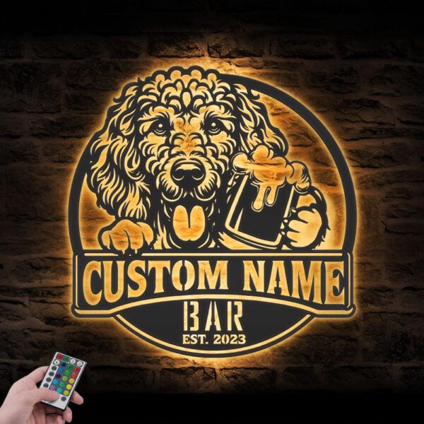 Custom-Funny-Irish-Doodle-Thirsty-Beer-Pub-Metal-Wall-Art-LED-Light_4