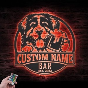 Custom-Funny-Karakachan-Thirsty-Beer-Pub-Metal-Wall-Art-LED-Light_1