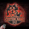 Custom-Funny-Karelian-Bear-Thirsty-Beer-Pub-Metal-Wall-Art-LED-Light_2