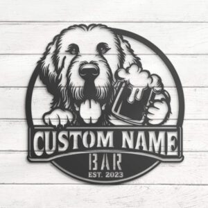 Custom-Funny-Komondor-Thirsty-Beer-Pub-Metal-Wall-Art-LED-Light_1