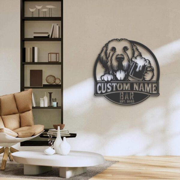 Custom-Funny-Komondor-Thirsty-Beer-Pub-Metal-Wall-Art-LED-Light_5