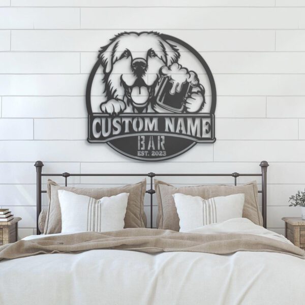 Custom-Funny-Kuvasz-Thirsty-Beer-Pub-Metal-Wall-Art-LED-Light_4