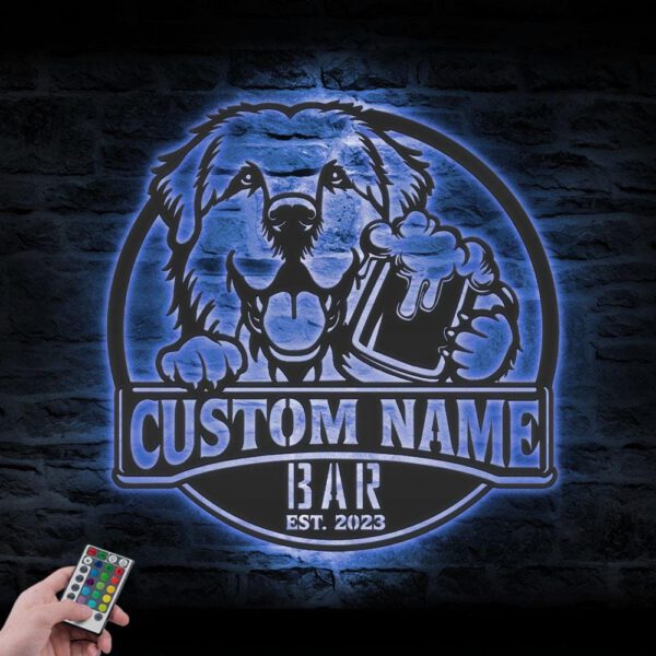 Custom-Funny-Kuvasz-Thirsty-Beer-Pub-Metal-Wall-Art-LED-Light_8