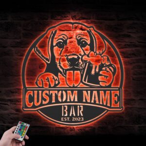 Custom-Funny-Labrador-Puppy-Thirsty-Beer-Pub-Metal-Wall-Art-LED-Light_2