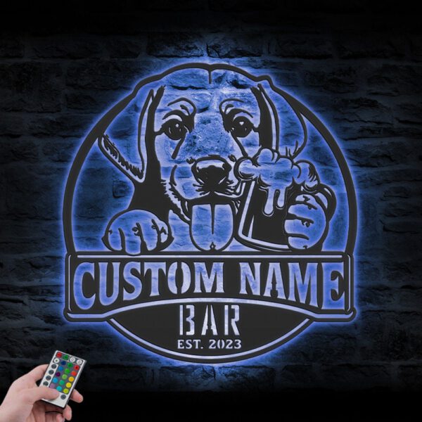 Custom-Funny-Labrador-Puppy-Thirsty-Beer-Pub-Metal-Wall-Art-LED-Light_4