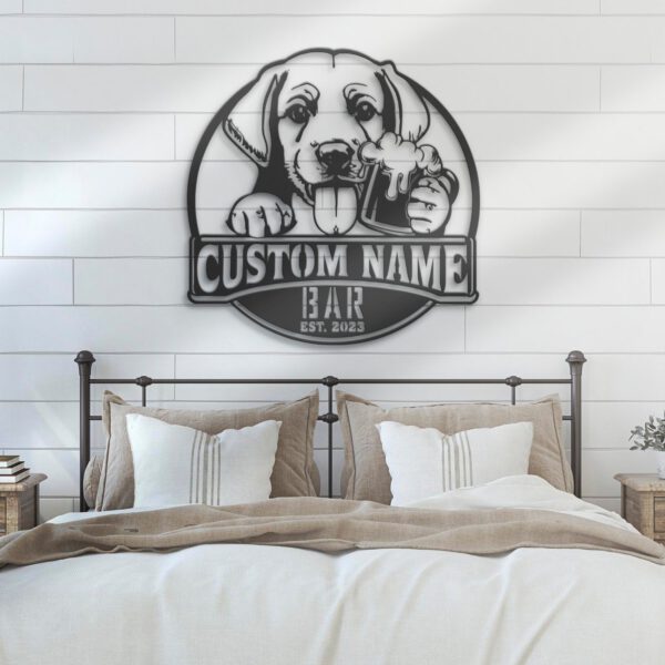 Custom-Funny-Labrador-Puppy-Thirsty-Beer-Pub-Metal-Wall-Art-LED-Light_7