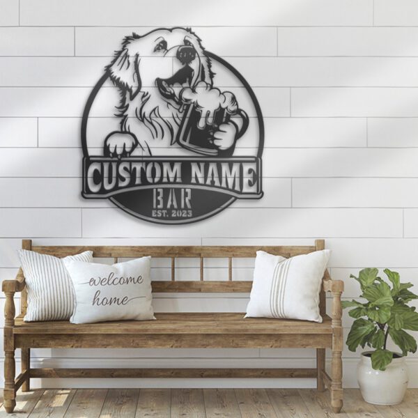 Custom-Funny-Pyrenean-Mountain-Beer-Pub-Metal-Wall-Art-LED-Light_8