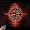 Custom-GPS-Anchor-Compass-Metal-Wall-Art-LED-Light