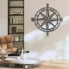 Custom-GPS-Nautical-Compass-Rose-Metal-Wall-Art-LED-Light-11