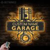 Custom-Garage-Metal-Wall-Art-LED-Light-2-2