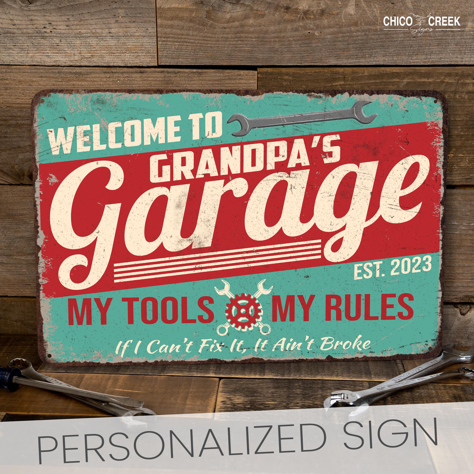 Custom-Garage-Sign-Mechanic-Gifts