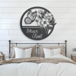 Custom-Gardenia-Flower-Metal-Wall-Art-LED-Light-3