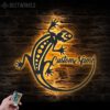 Custom-Gecko-Metal-Wall-Art-LED-Light-7