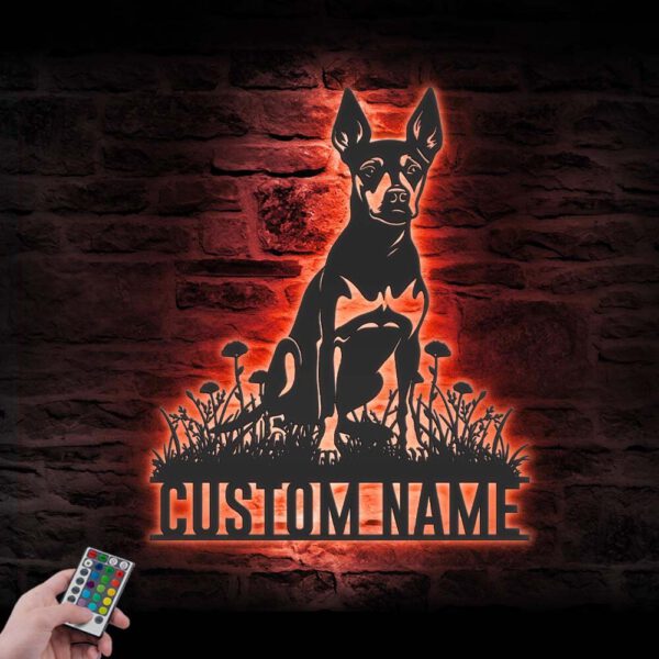 Custom-German-Pinscher-Metal-Wall-Art-LED-Light_6