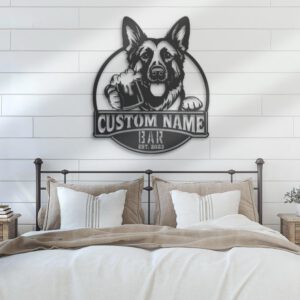 Custom-German-Shepherd-Thirsty-Beer-Pub-Metal-Wall-Art-LED-Light_2