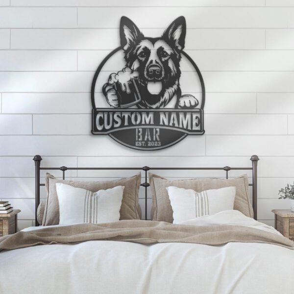 Custom-German-Shepherd-Thirsty-Beer-Pub-Metal-Wall-Art-LED-Light_2