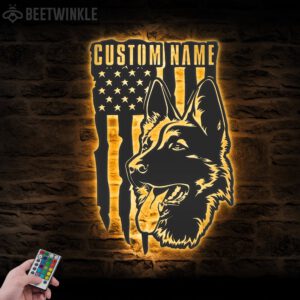 Custom-German-Shepherd-US-Flag-Metal-Wall-Art-LED-Light_1