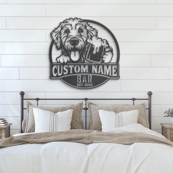 Custom-German-Shorthaired-Pointer-Thirsty-Beer-Pub-Metal-Wall-Art-LED-Light_7