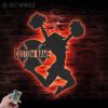 Custom-Girl-Baseball-Cheerleading-Metal-Wall-Art-LED-Light-8