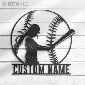 Custom-Girl-Baseball-Metal-Wall-Art-LED-Light-2-3