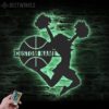 Custom-Girl-Basketball-Cheerleading-Metal-Wall-Art-LED-Light-7