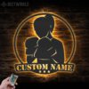 Custom-Girl-Boxing-Metal-Wall-Art-with-LED-Light-4