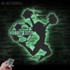 Custom-Girl-Football-Cheerleading-Metal-Wall-Art-LED-Light