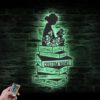 Custom-Girl-Reading-Book-Metal-Wall-Art-LED-Light-2