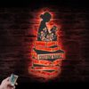 Custom-Girl-Reading-Book-Metal-Wall-Art-LED-Light-5