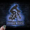 Custom-Girl-Road-Bike-Racing-Metal-Wall-Art-LED-Light-7