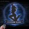 Custom-Girl-Street-Dancer-Metal-Wall-Art-LED-Light-4