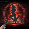 Custom-Girl-Street-Dancer-Metal-Wall-Art-LED-Light-5