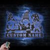 Custom-Gnome-Smoking-Weed-Metal-Wall-Art-LED-Light-4