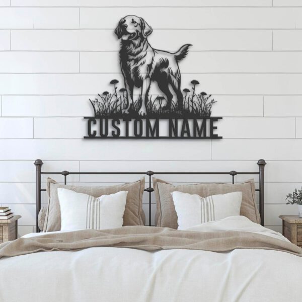 Custom-Golden-Labrador-Metal-Wall-Art-LED-Light_5