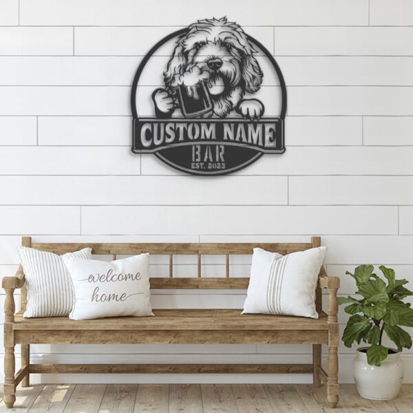 Custom-GoldenDoodle-Thirsty-Beer-Pub-Metal-Wall-Art-LED-Light_8