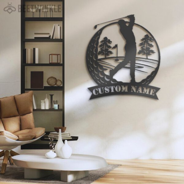 Custom-Golfing-Metal-Wall-Art-LED-Light-3-5