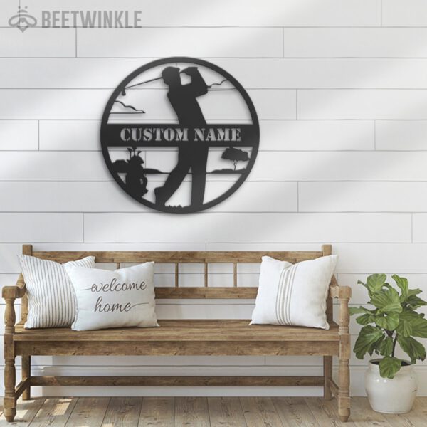 Custom-Golfing-Metal-Wall-Art-LED-Light-3