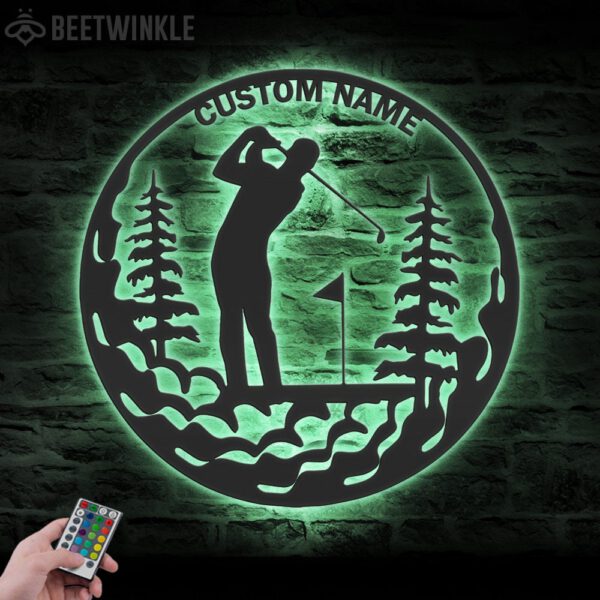 Custom-Golfing-Metal-Wall-Art-LED-Light-4-3