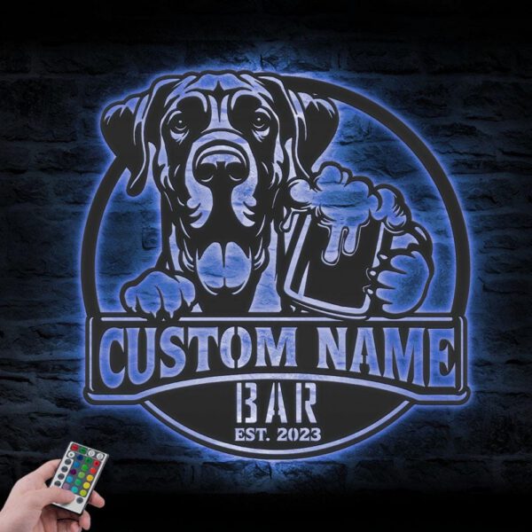 Custom-Great-Dane-With-Cropped-Ears-Thirsty-Beer-Pub-Metal-Wall-Art-LED-Light_1