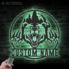 Custom-Grizzly-Bear-Claws-Scratch-Metal-Wall-Art-LED-Light