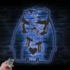 Custom-Grizzly-Bear-Mom-Son-Father-Metal-Wall-Art-LED-Light-6