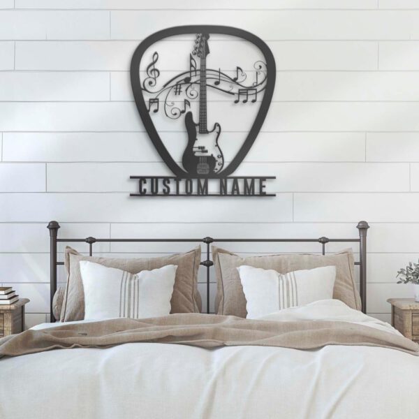 Custom-Guitar-Pick-Metal-Wall-Art-LED-Light-3-3