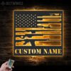 Custom-Gun-American-Flag-Metal-Wall-Art-LED-Light