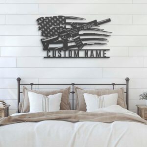 Custom-Gun-American-Flag-Metal-Wall-Art-LED-Light-11-1