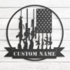 Custom-Gun-American-Flag-Metal-Wall-Art-LED-Light-12