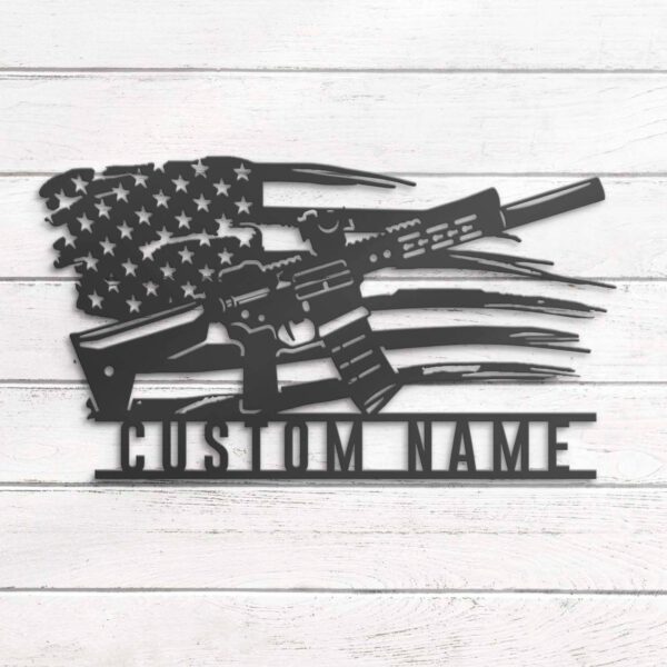 Custom-Gun-American-Flag-Metal-Wall-Art-LED-Light-14-1